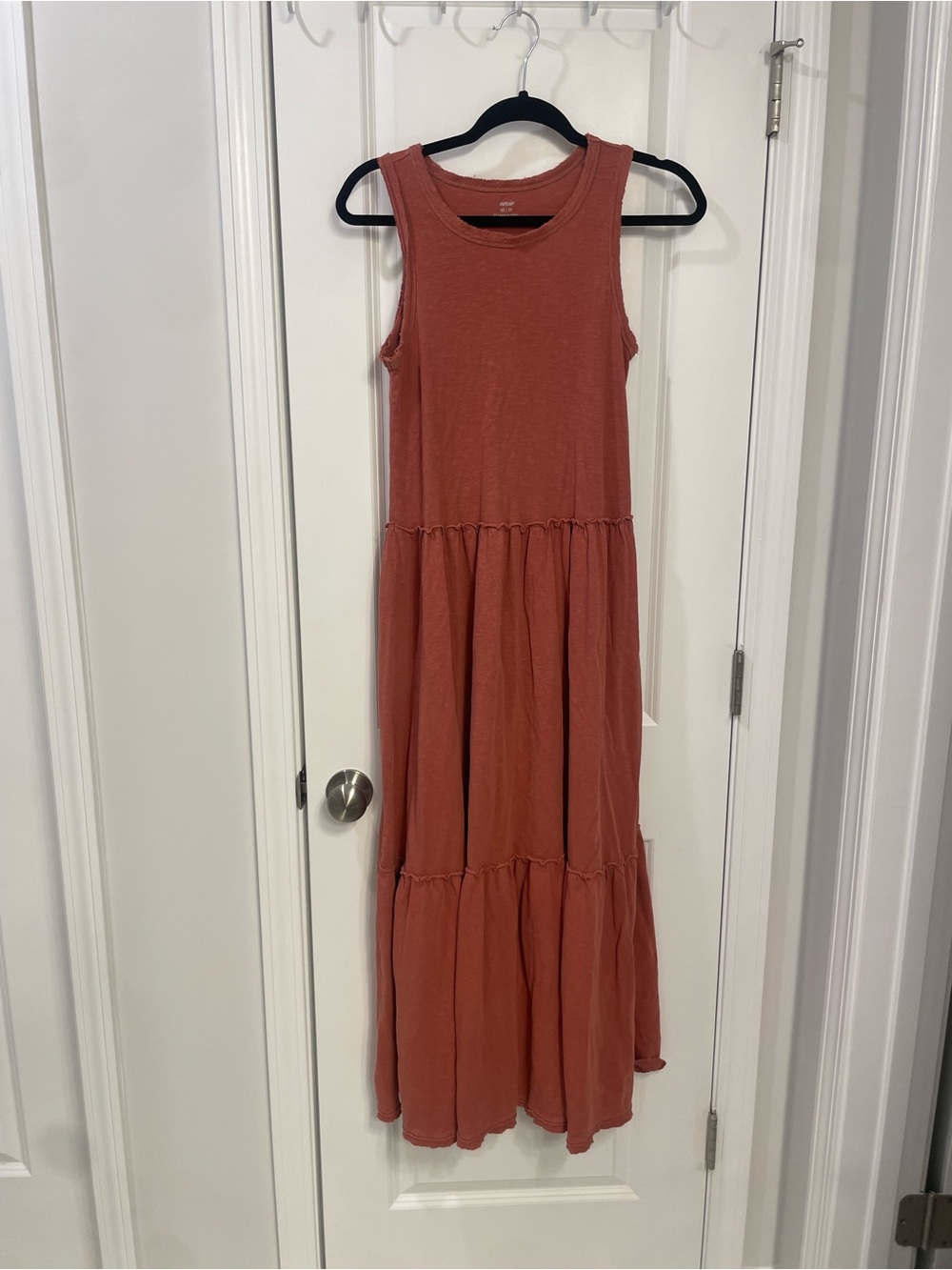 aerie Rust-Colored Sleeveless Maxi Dress